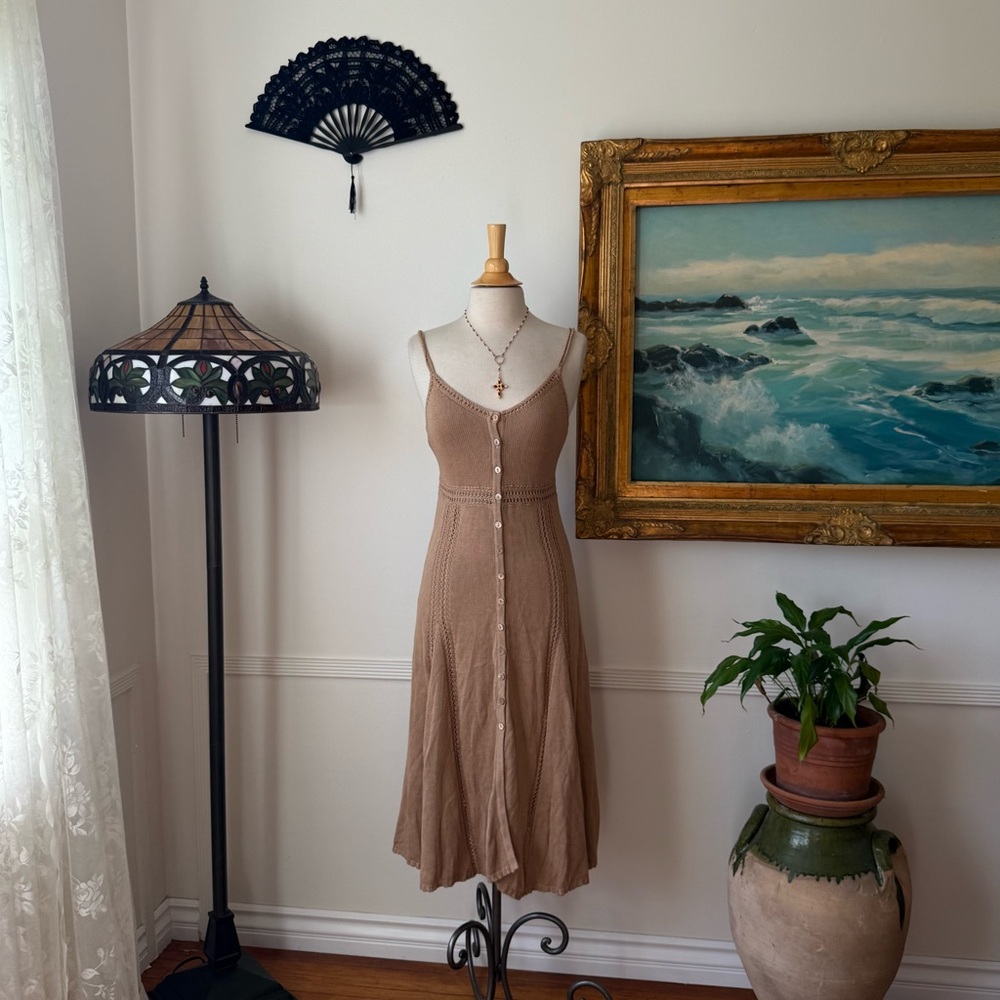 LPA knit midi dress